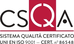 Logo certificazione UNI EN ISO 9001:2015