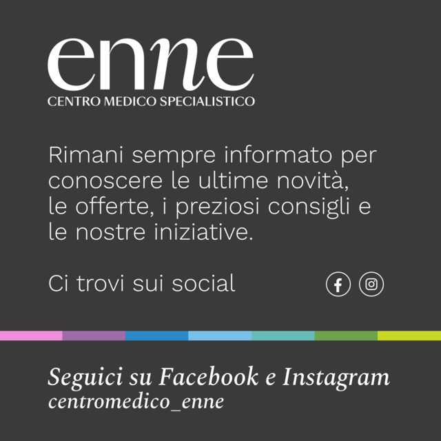 Centro Medico Enne su Facebook e Instagram